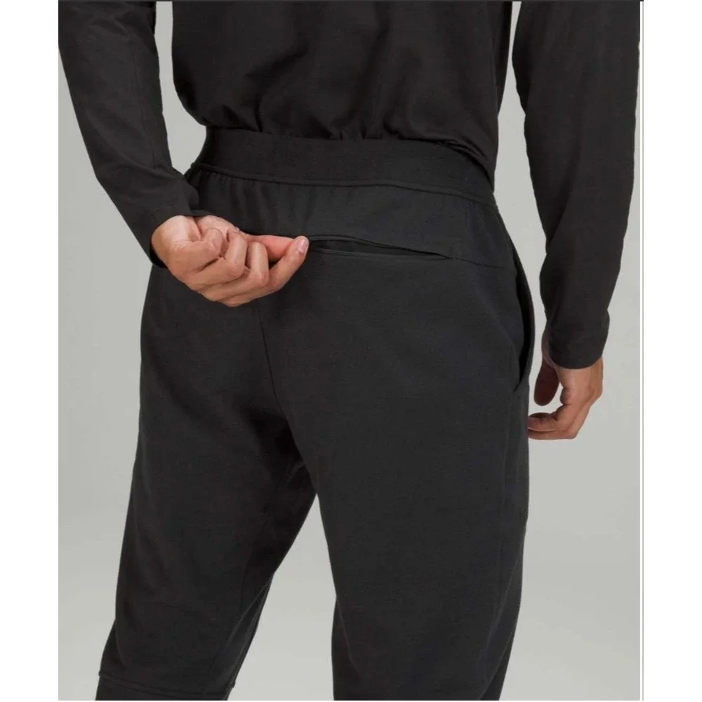 Lululemon City Sweat Jogger Men Black Reflective Tapered Slim Fit Athleisure  M‎